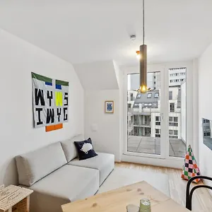 Apartment Ding Design In Brigittenau, Vienna